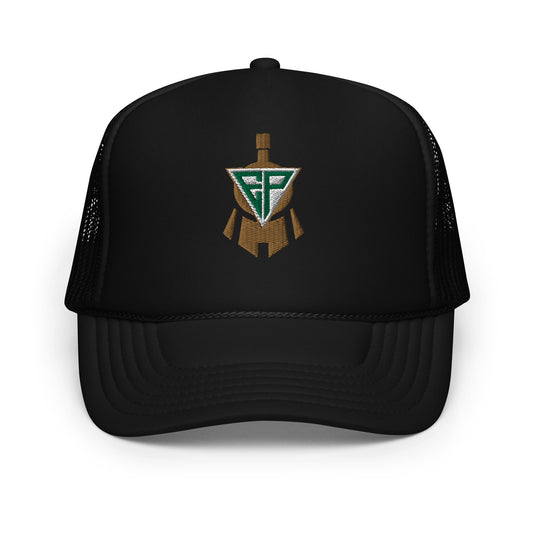 Embroidered Logo Foam trucker hat