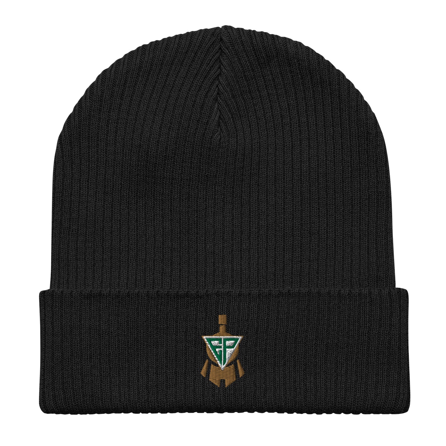 Embroidered Brand Logo Beanie