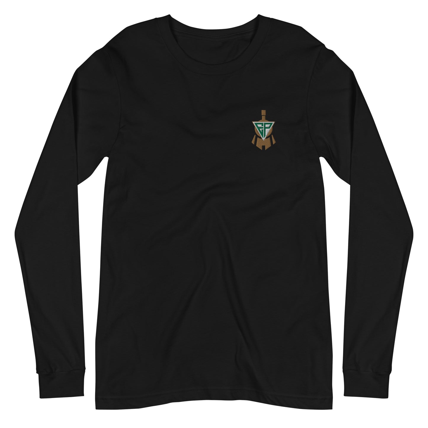 Embroidered Brand Logo Long Sleeve